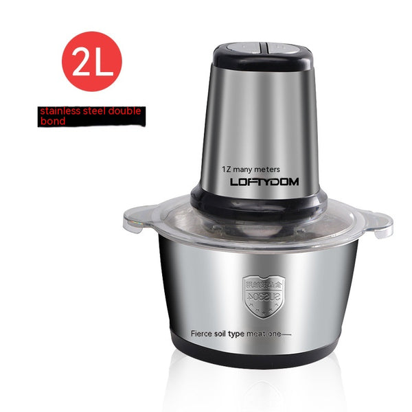 Household Electric Meat Stainless Steel Multi-Function Grinder