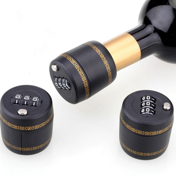Wine Bottle Cap Lock