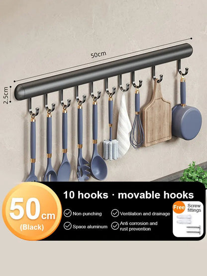 WALL MOUNTED KITCHEN HOOK RACK - Comet Kitchen