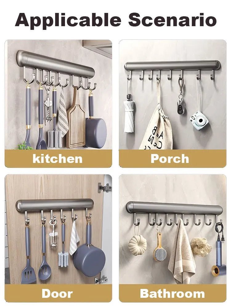 WALL MOUNTED KITCHEN HOOK RACK - Comet Kitchen